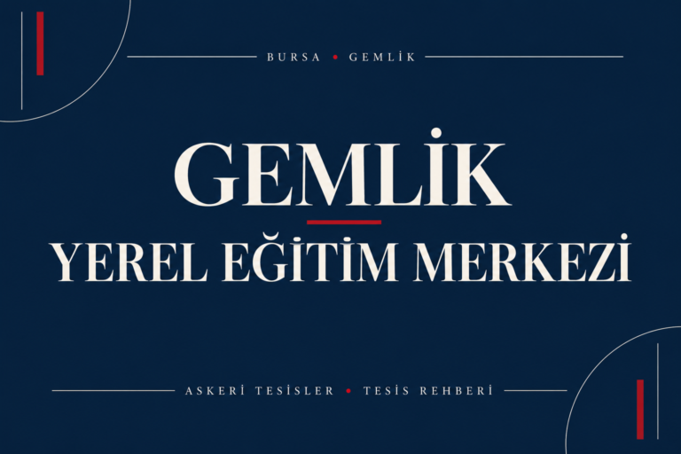 Gemlik Yerel Eğitim Merkezi tesis fotoğrafı