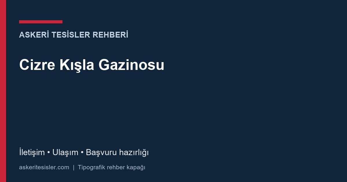 Cizre Kışla Gazinosu – tipografik rehber kapağı