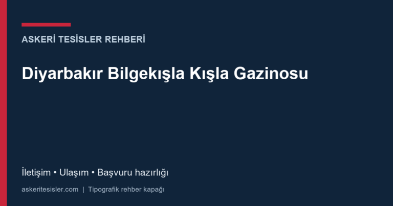 Diyarbakır Bilgekışla Kışla Gazinosu tesis fotoğrafı